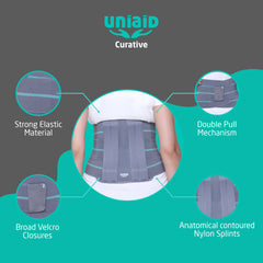 Corset lombaire avec sangle