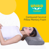 Appuie-tête médical cervical profilé en mousse à mémoire de forme