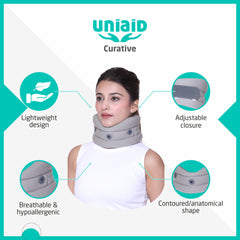 Collier cervical souple avec support