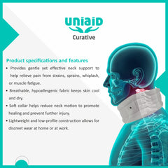 Collier cervical souple avec support