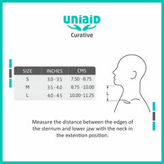 collier cervical à réglage rigide