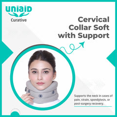 Collier cervical souple avec support
