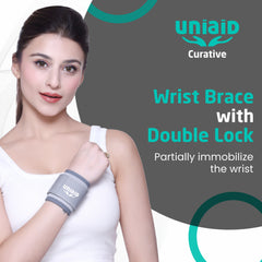 Attelle de poignet à double verrouillage
