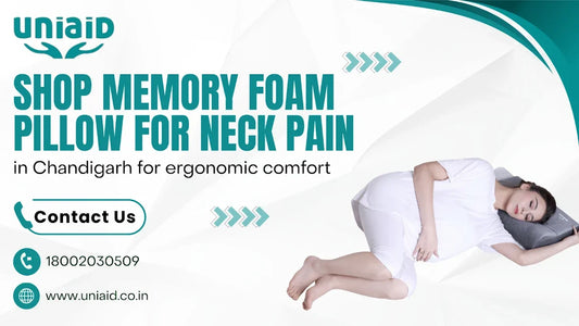 Shop Memory Foam Pillow for Neck Pain in Chandigarh for Ergonomic Comfort
