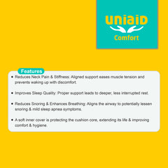 Appuie-tête médical cervical en mousse à mémoire de forme