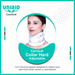 collier cervical à réglage rigide