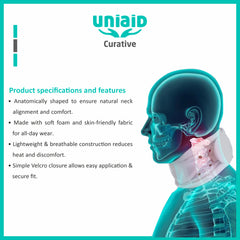 collier cervical à réglage rigide