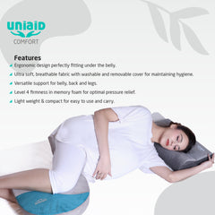 Oreiller mémoire de grossesse