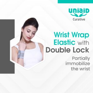 Wrist Wrap Elastic With Double Lock