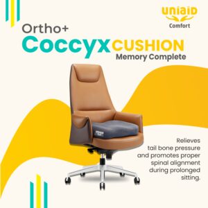 Ortho + Coccyx Cushion- Memory Foam